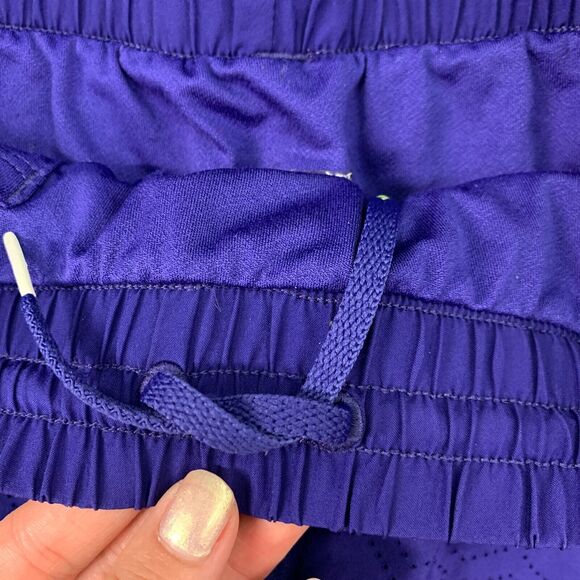 Under Armour Running Short Women XS Purple HeatGear Semi Fitted Lined Activewear - Picture 4 of 16